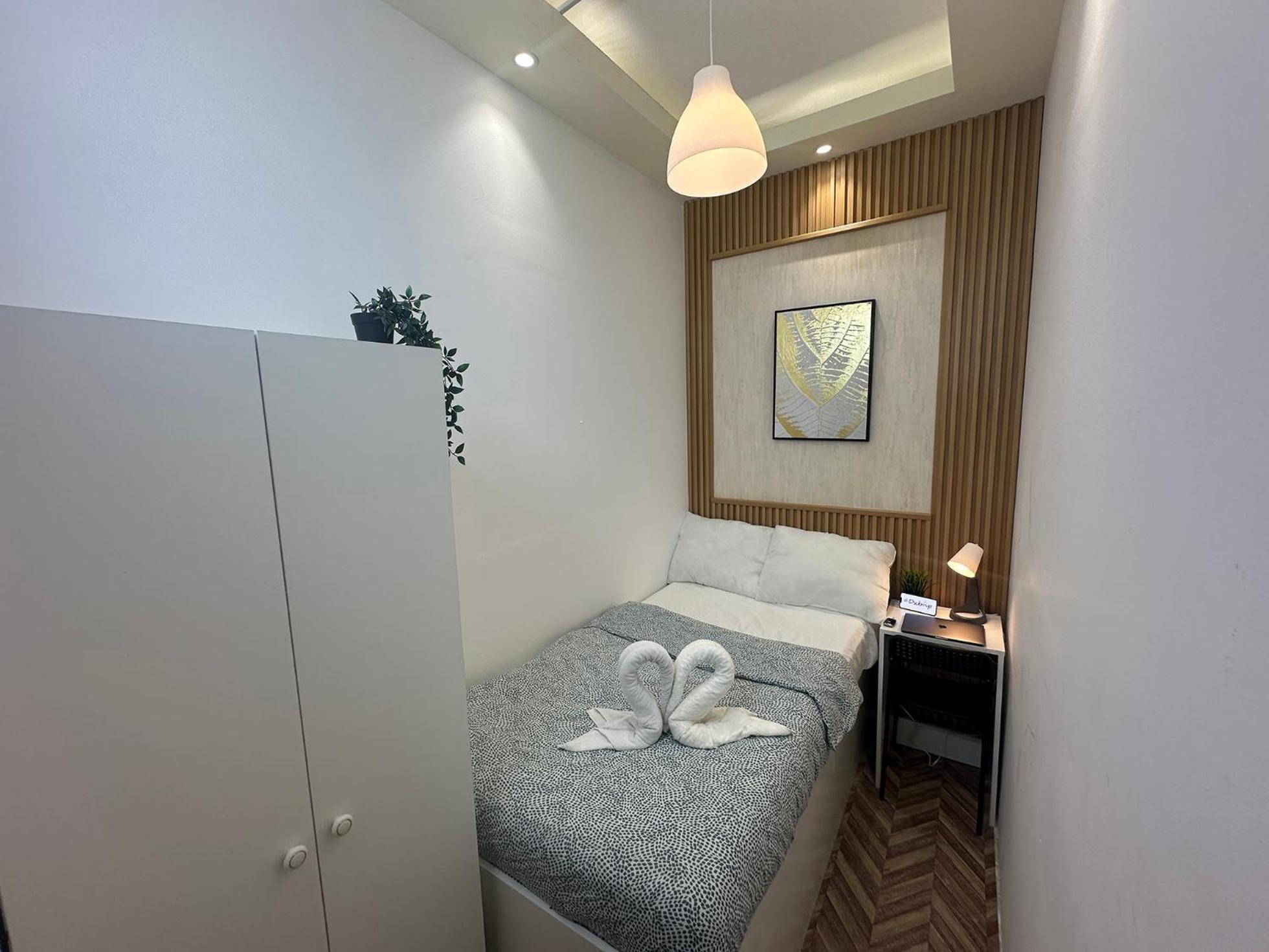 Quiet Partition Room In Tecom Barsha Heights Dubai Exterior foto